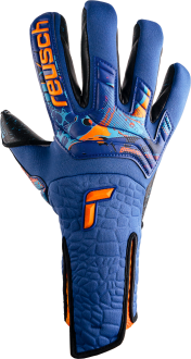 Reusch Attrakt Fusion Strapless AdaptiveFlex 5370979 4024 blau orange front